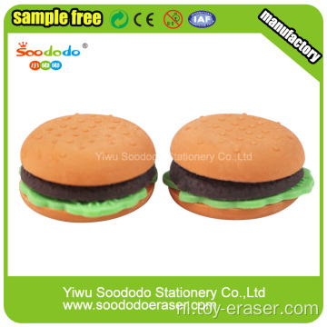 Hamburger ECO-TPR Groothandel Eraser Sets